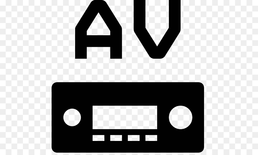 Ricevitore AV Computer le Icone Simbolo di Carattere - simbolo