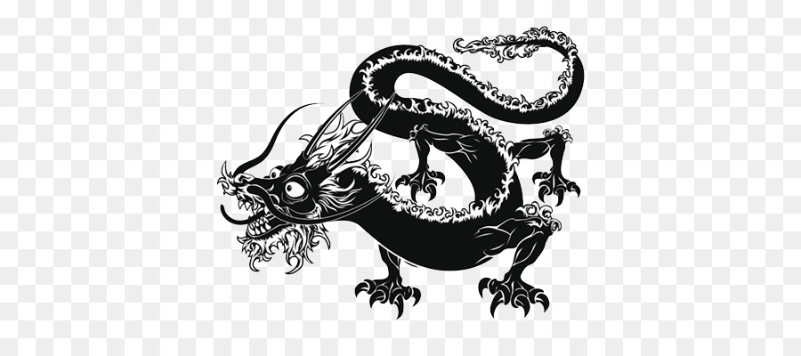 Drago cinese, Giapponese Tatuaggio del drago - drago