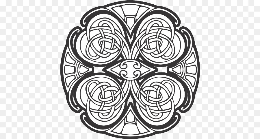 Ornament, Celtic knot Kelten Zeichnung - Design