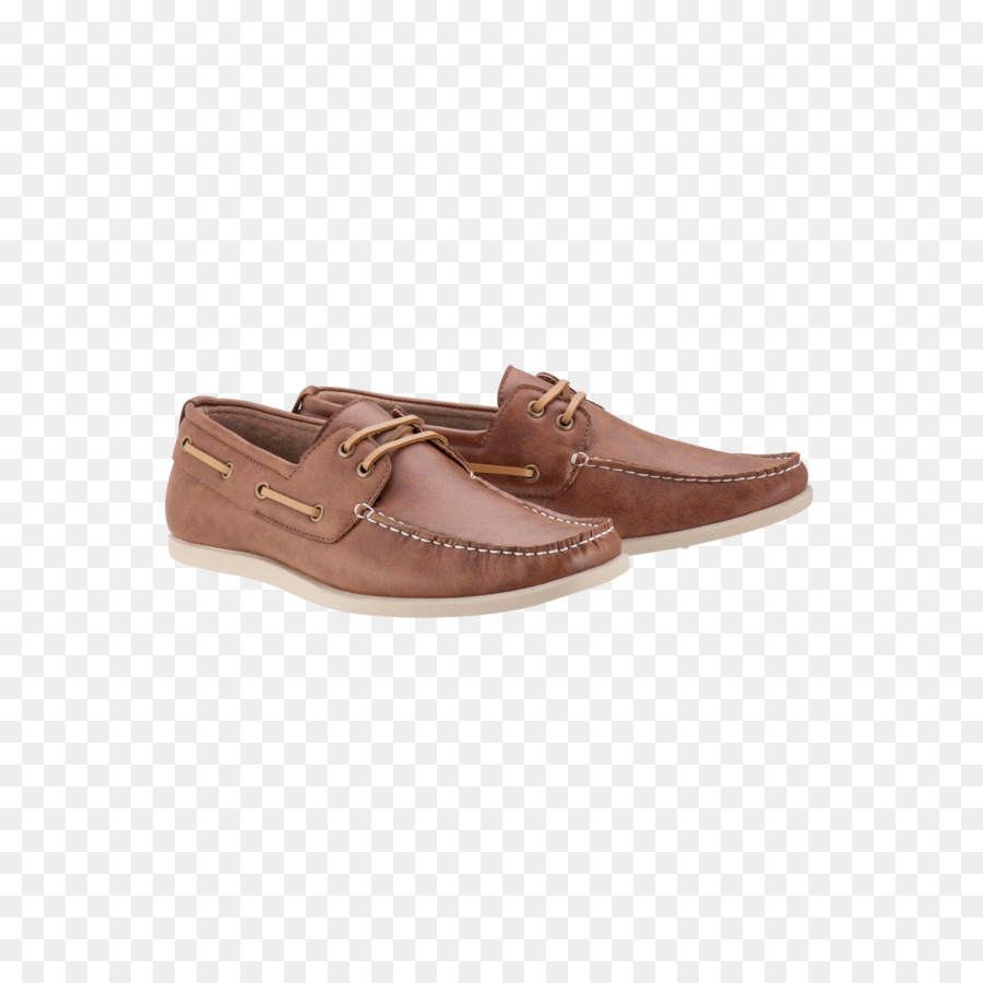 Slip-on scarpa scarpa da Barca in pelle Scamosciata Sandalo - Sandalo