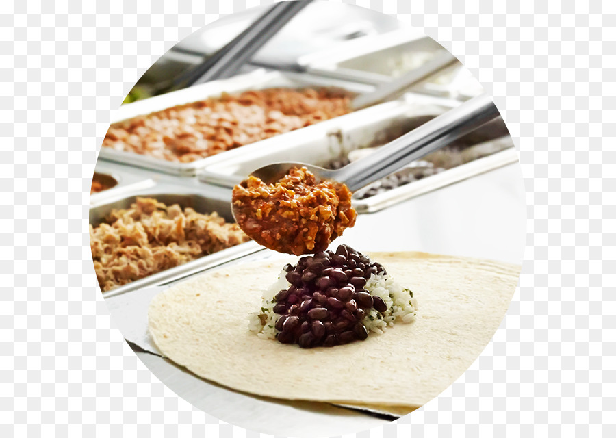 Cucina vegetariana Salsa Burrito La Mesa Fast food - Menu