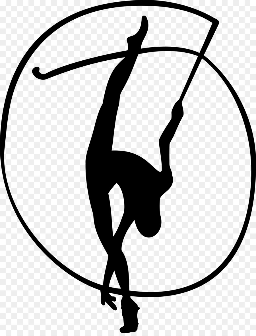 Rhythmische gymnastik Ribbon clipart - Menüband