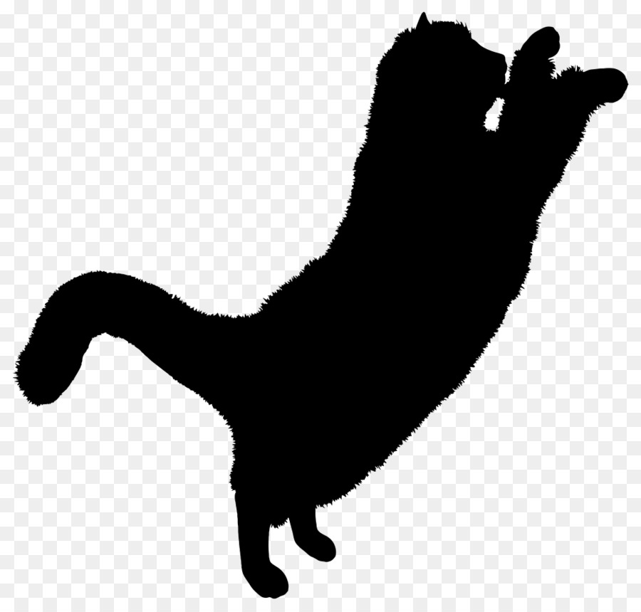 Gattino Silhouette gatto persiano Clip art - gattino