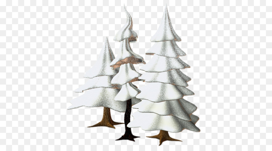 Neve, Inverno, albero di Natale - neve