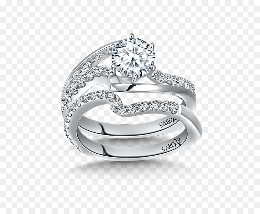 Hochzeit ring Silber Gold Platin - Ring