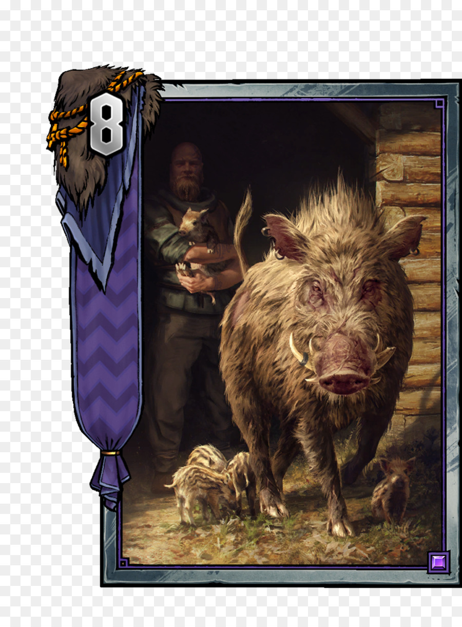 Wildschwein Gwent: The Witcher-Kartenspiel Wildschwein Jagd Geralt von Riva - andere