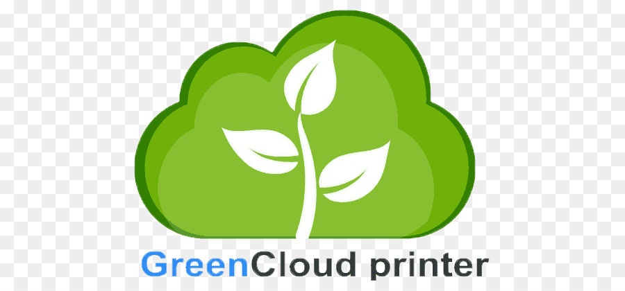 Papier Virtuellen Drucker, Computer, Software Device Treiber - grüne Wolke