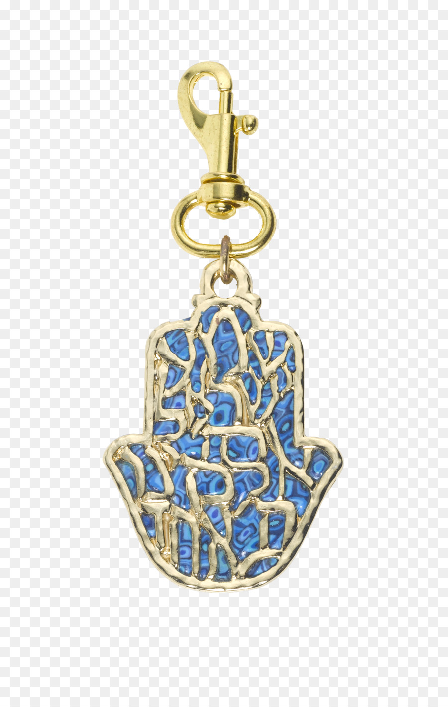 Medaglione blu Cobalto Corpo Gioielli - gioielli