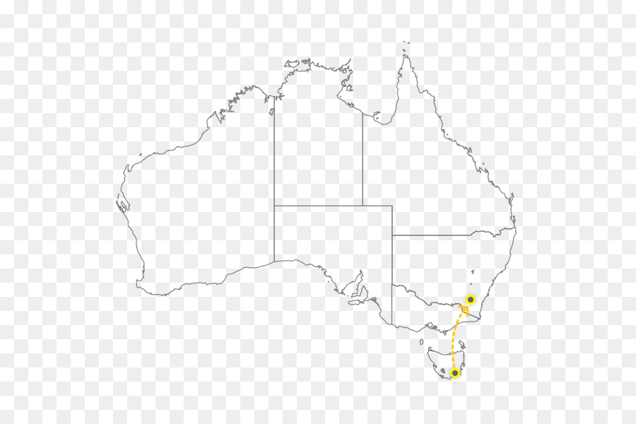 Canberra Mappa Del Territorio Del Nord Tasmania, Australia Settentrionale - società di hobart