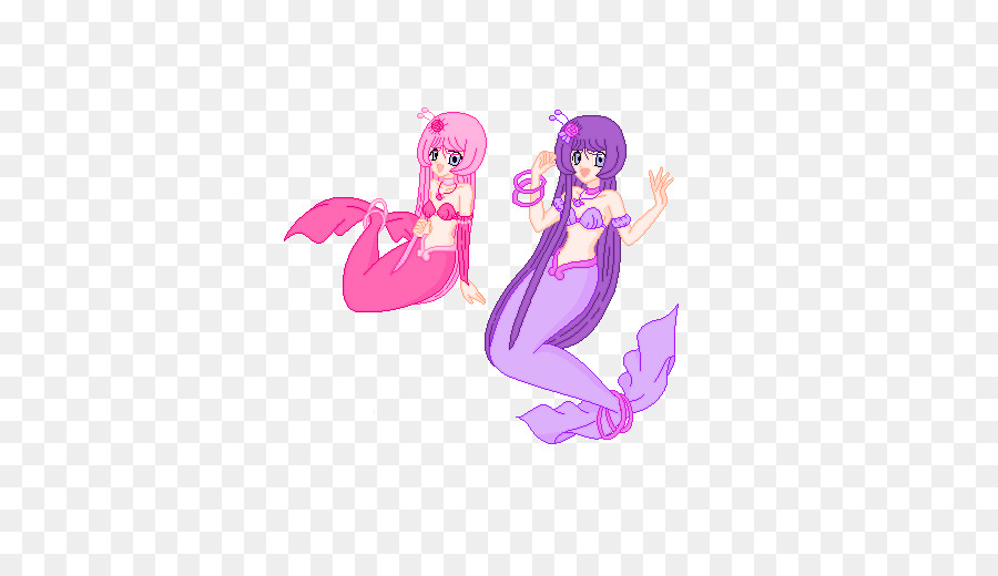 Mermaid Melody Pichi Pichi Pitch Colore Rosa Malva - sirena
