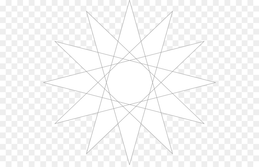 Poligono a forma di stella Cerchio Punto di Clip art - cerchio