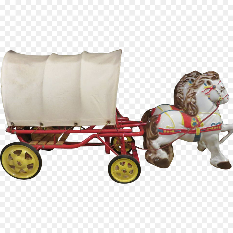 Pferd Wagen Waggon-Spielzeug-Wagen - Pferd