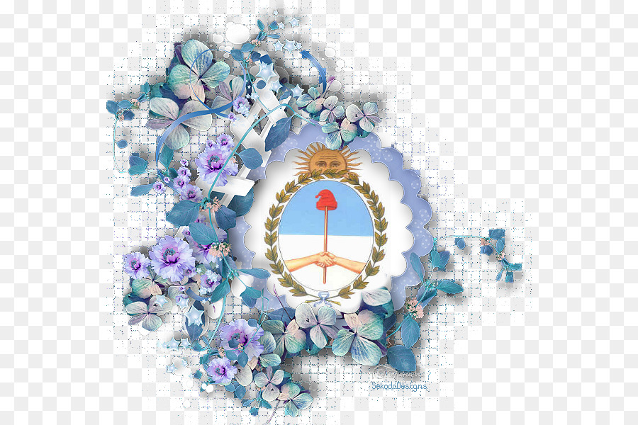 Wappen von Argentinien Rosette - März