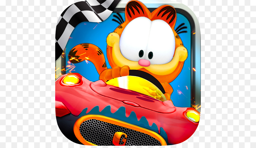 Garfield Kart Fast & Furry Odie REGENBOGEN Farbe durch Zahl - 2D & 3D-Pixel-Kunst - Android