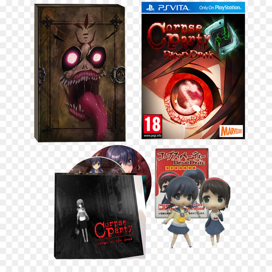 Corpse Party: Blood Drive PlayStation Vita il gioco di Video Radice Lettera di Chaos;Child - Stazione di gioco