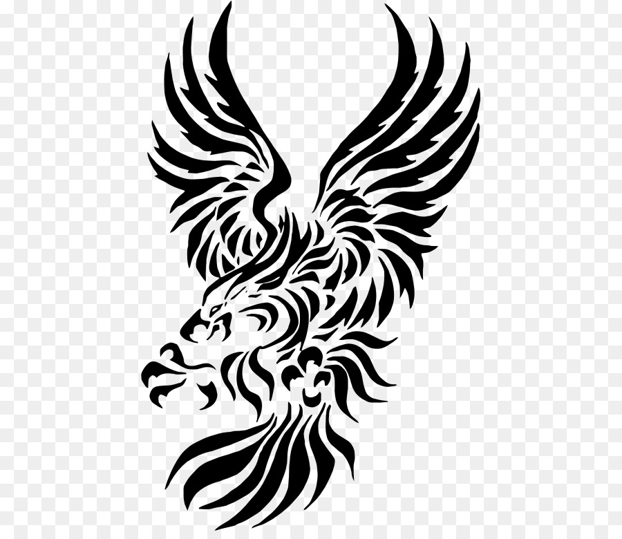 Tattoo bald Eagle Körper-Kunst-Idee - Adler