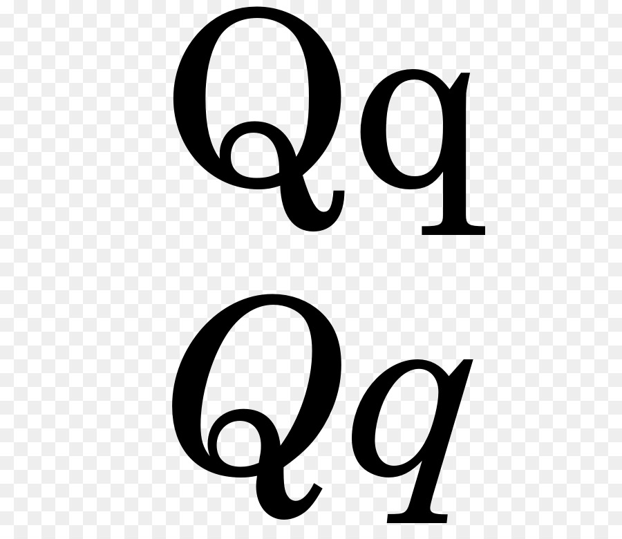 Dell'alfabeto latino, Lettera Q Font - Il foglio