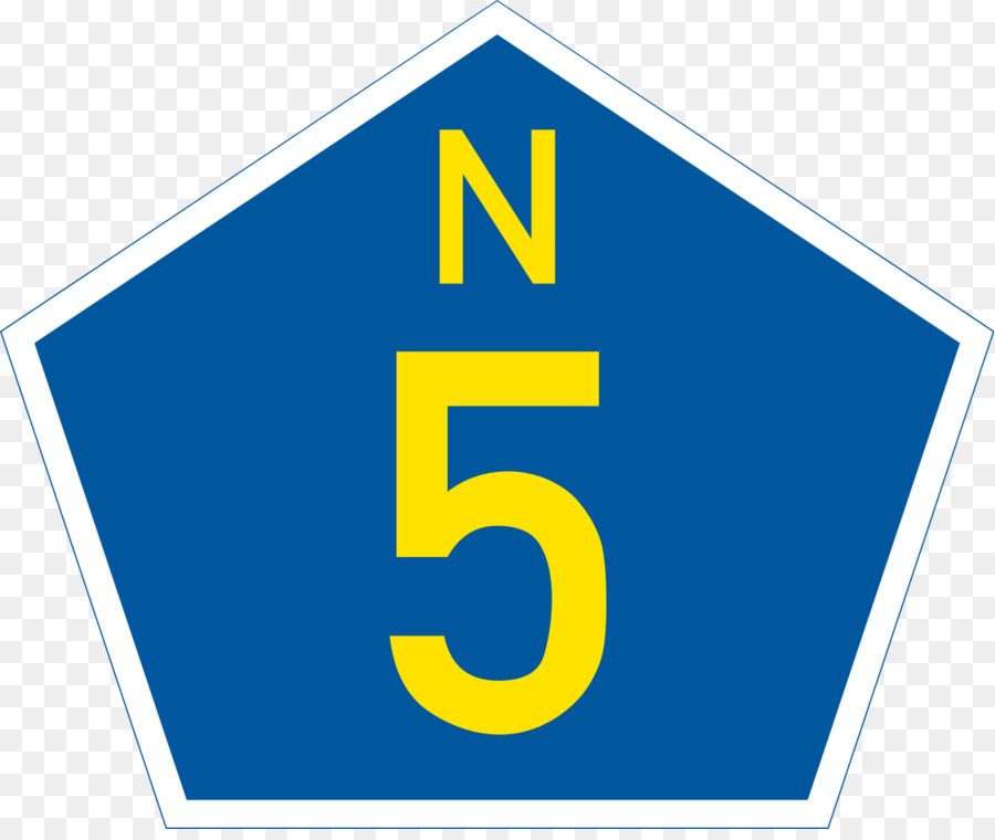 N1 N2 N5 Nationalstraßen in Südafrika Verkehrszeichen - Straße