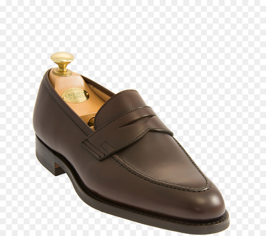 Slip-on scarpa in Pelle Crockett & Jones Sydney - jones marrone pllc