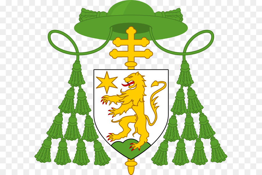Priester Galero Kardinal Wappen Heraldik - Apostolische Nuntiatur auf den Philippinen