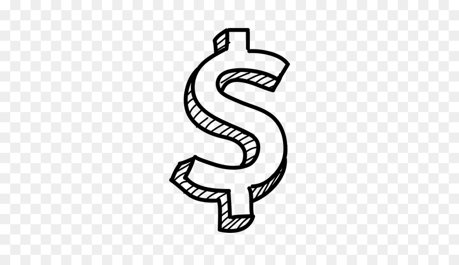 Simbolo del dollaro, Stati Uniti, Dollaro, Dollaro, moneta, Clip art - simbolo di