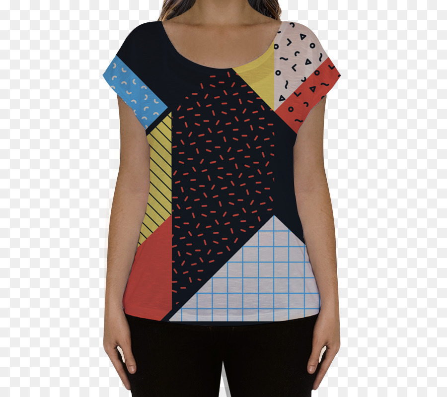 T-shirt Nghệ thuật túi Xách Vớ dây đeo Vai - Áo thun