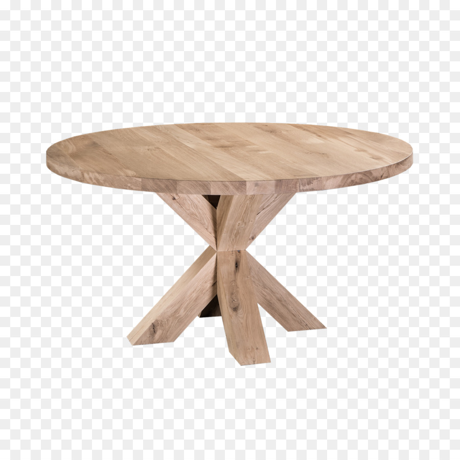 Tavolo rotondo da Giardino, mobili in Rovere - tabella