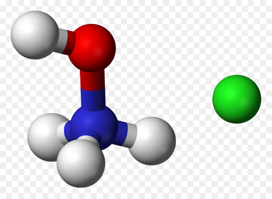 Cloruro di ammonio Ammoniaca in soluzione Ball-and-stick modello - samariumiii cloruro di