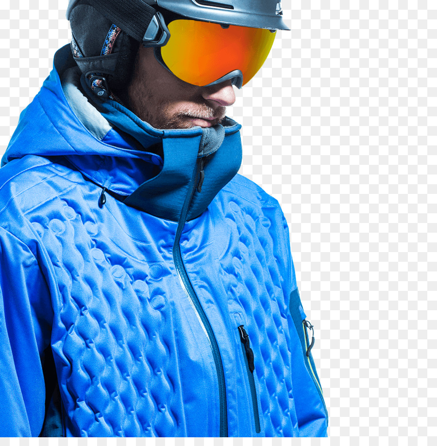 Schutzbrillen Ski-Anzug Outerwear-Jacke Kapuze - Jacke