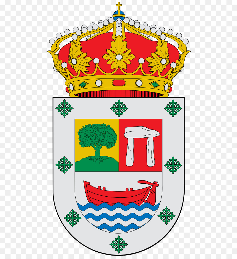Toro Wappen von Spanien-Flagge im Wappen von Ecuador - rathaus von lapuebla de labarca