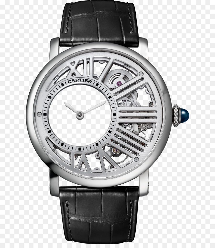 Cartier Uhrwerk, Schmuck Tourbillon - Uhr