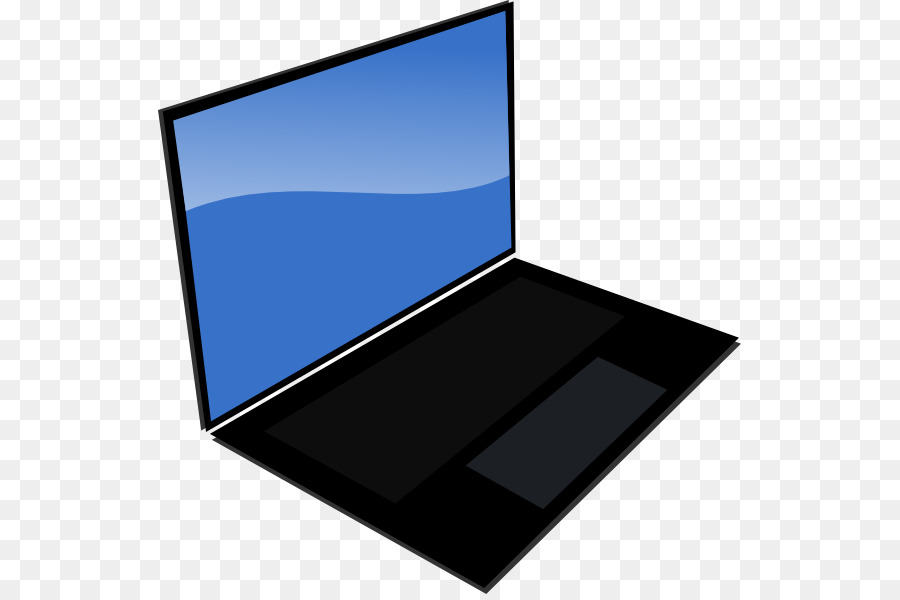 Dispositivo di visualizzazione del computer Portatile Rettangolo - computer portatile