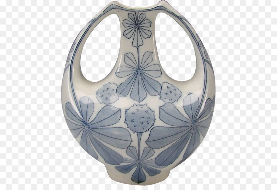 Brocca Vaso di Ceramica di Ceramica blu Cobalto - vaso