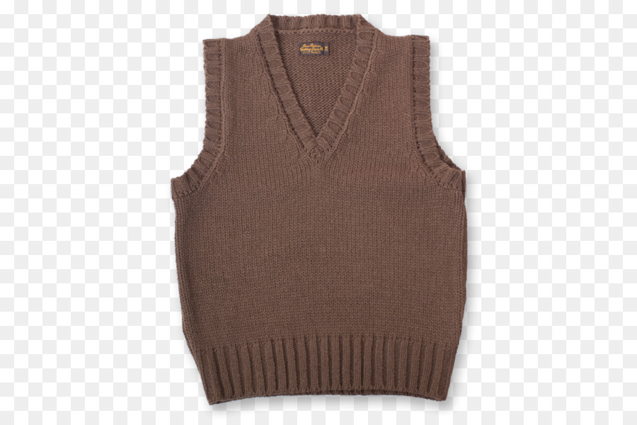 Gilets Pullover Sleeve Braun Wolle - Eastman Lederbekleidung