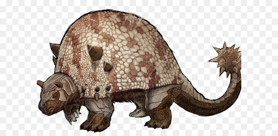 ARK: Überleben Entwickelt Ankylosaurus Doedicurus clavicaudatus Riesen-Gürteltier Dinosaurier - Dinosaurier
