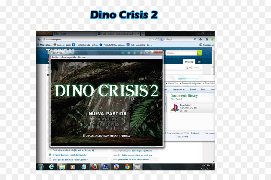 Dino Crisis 2 Display-Werbung Marken-Schriftart - Dino Crisis 2
