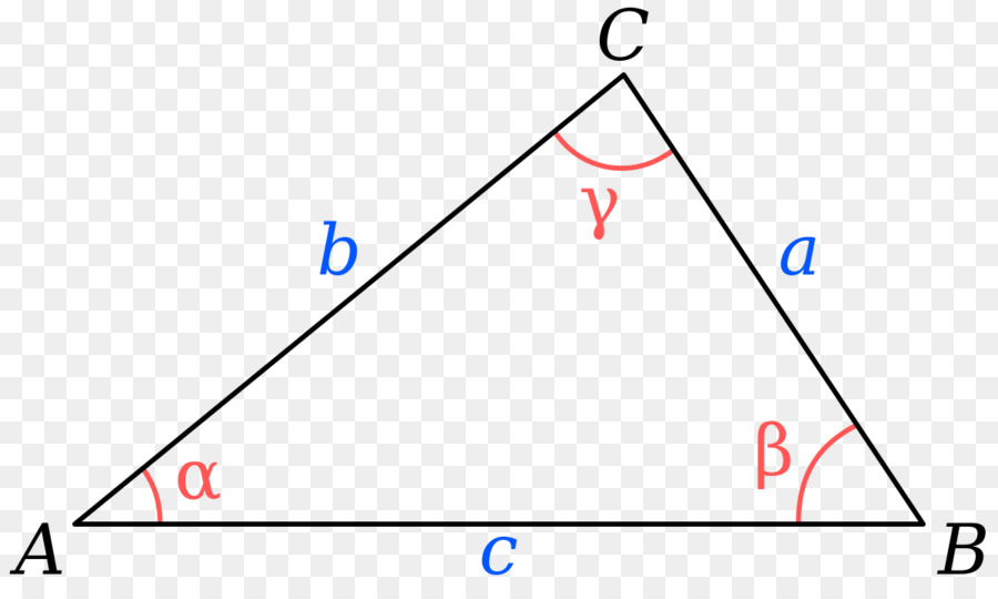 Triangolo Legge del coseno Legge di sines formula di erone - triangolo