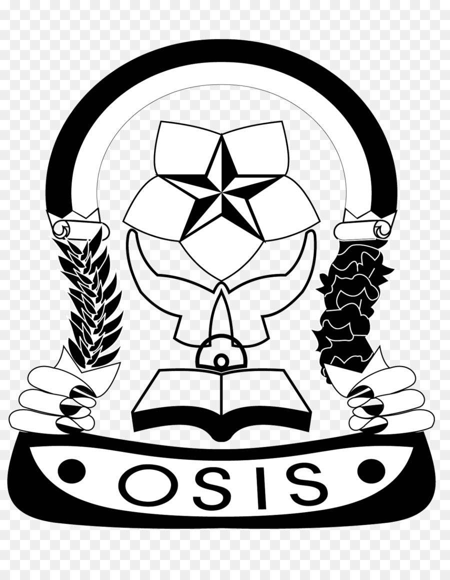 Das Logo der Organisation von Intra-School Schwarz und weiß - andere