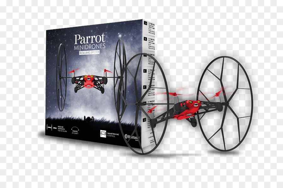 Parrot MiniDrones Rolling Spider Parrot Bebop 2 Parrot Bebop Drone, Parrot AR.Drohne - Papagei