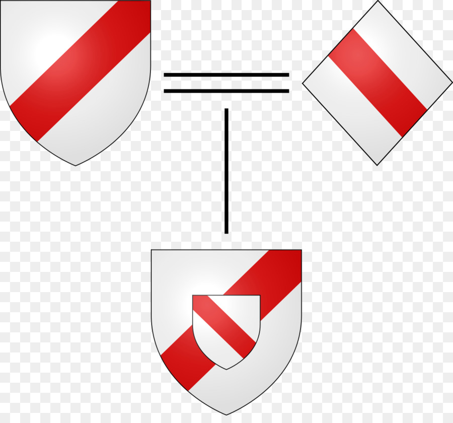 Wappen Heraldik Wappen Dimidiation Teilung des Feldes - vorgibt Vektor
