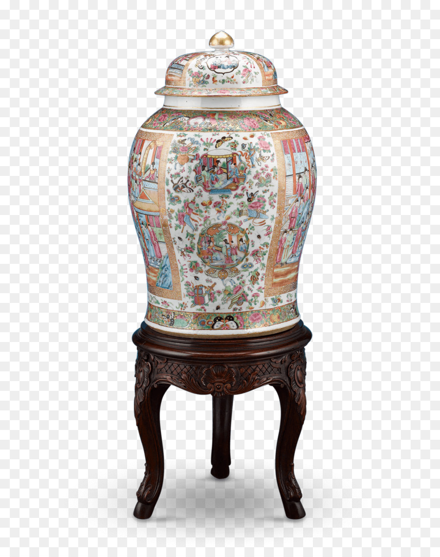 Vase Chinesische Keramik Manufaktur nationale de Sèvres Chinesisches Exportporzellan - Vase