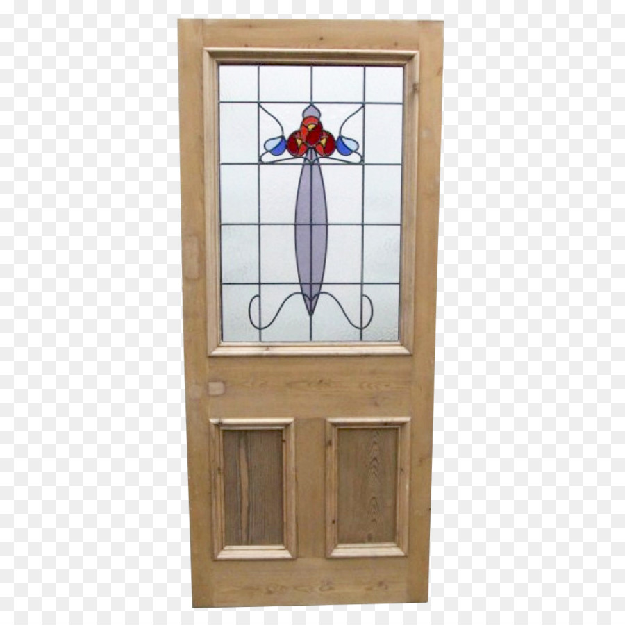 Fenster Holz-Glasmalerei Glas-Schiebe-Tür - Fenster