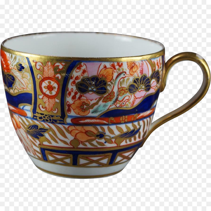 Kaffee-Tasse Porzellan-Imari-ware-Keramik-Untersetzer - Cup