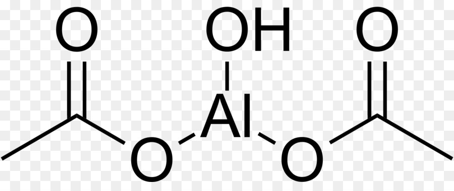 Molecola Chimica formula di Alluminio acetato di formula Molecolare - Neryl acetato