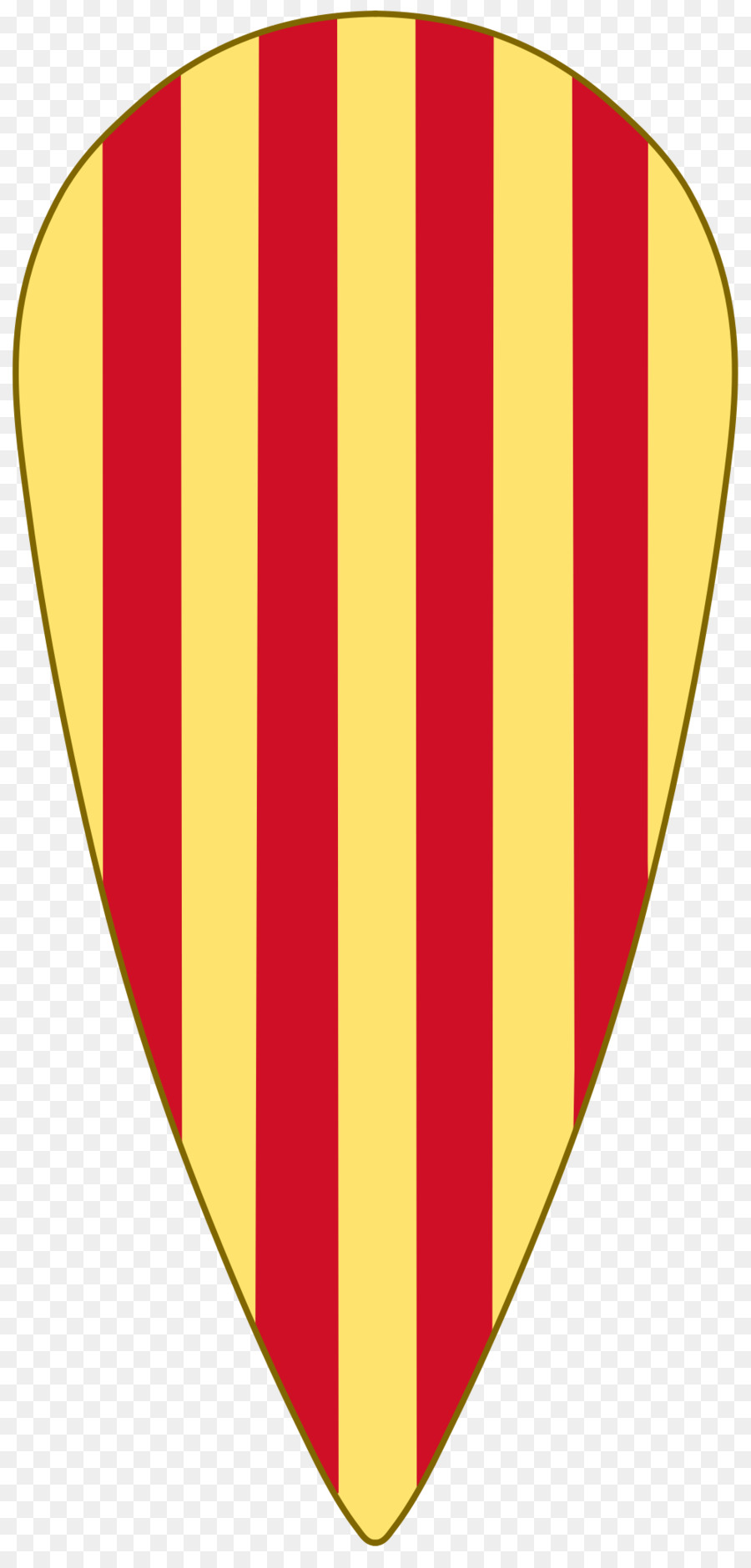 Grafschaft von Barcelona Krone von Aragon Königreich Aragonien Wappen - Schild