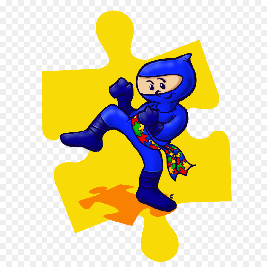 World Autism Awareness Day Bambino di disturbo Pervasivo dello sviluppo non altrimenti specificato Ninja - bambino