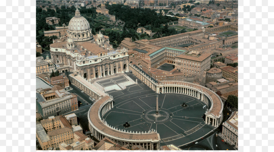 Old St. Peter 's Basilica, St. Peter' s Square und St. Peter ' s Baldachin-Rom - Kirche