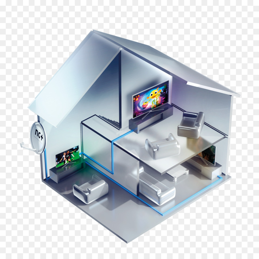 NC+ Digital TV Multiroom (telewizja) Antennen - mehr Zimmer