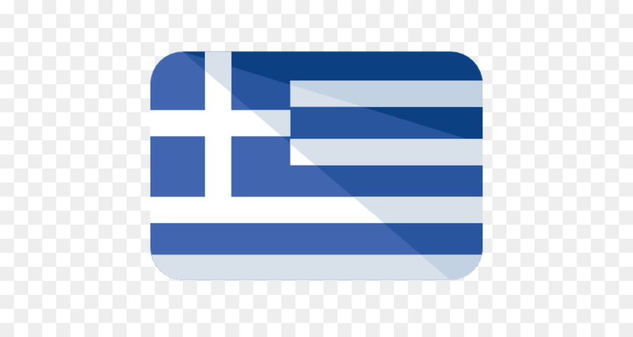 Flagge von Griechenland Vlaggenlijn Blau - Griechenland