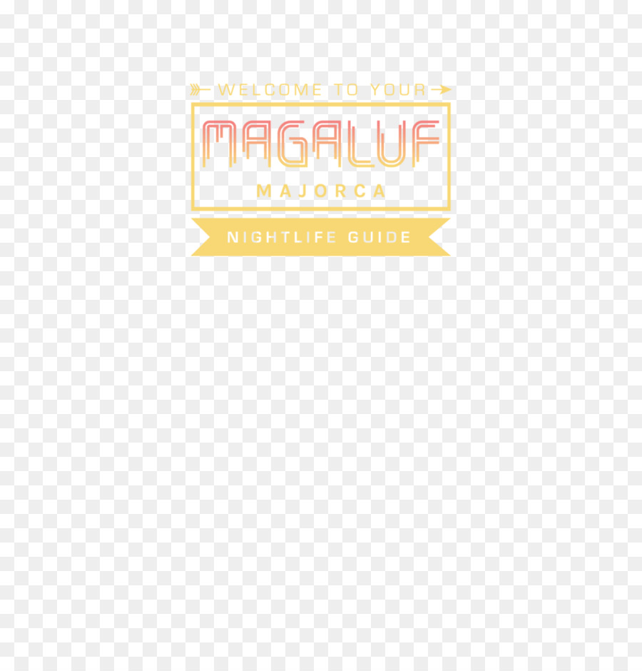 Magaluf Logo Brand Della Vita Notturna Vacanza Gemme - Maiorca